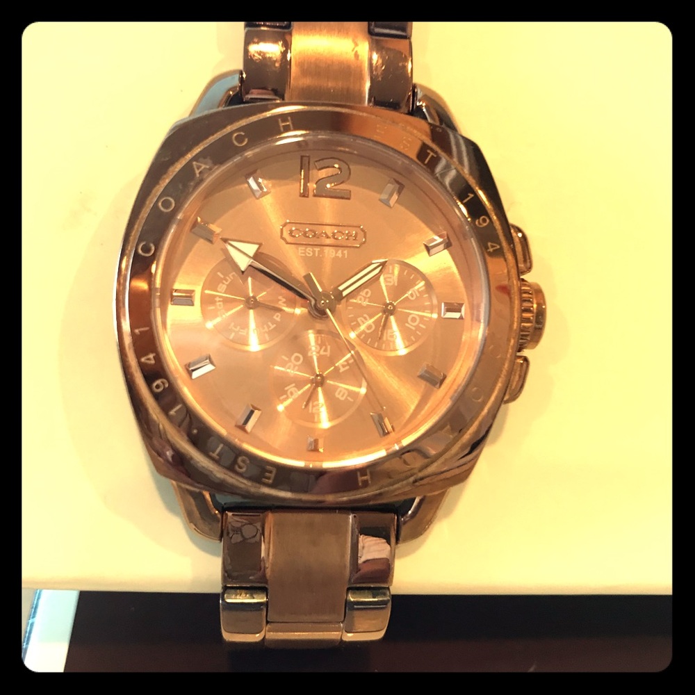 Coach watch